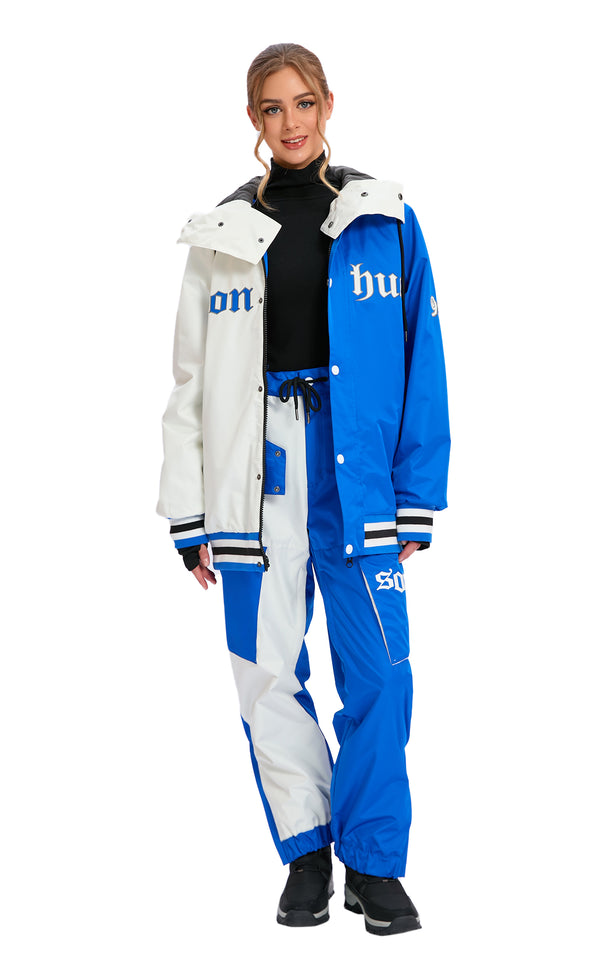 Women's Ski Suit Set, 2-Piece Waterproof Snowsuit for Skiing & Winter Outdoor Activities