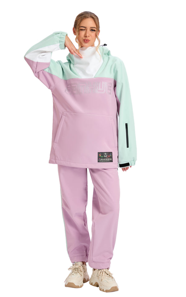 Women's Ski Suit Set, 2-Piece Waterproof Snowsuit for Skiing & Winter Outdoor Activities