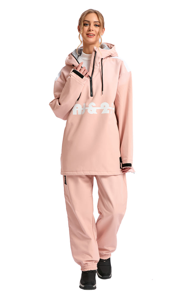 Women's Ski Suit Set, 2-Piece Waterproof Snowsuit for Skiing & Winter Outdoor Activities