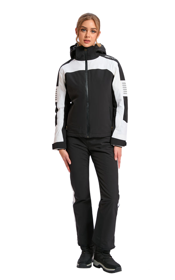 Women's Ski Suit Set, 2-Piece Waterproof Snowsuit for Skiing & Winter Outdoor Activities